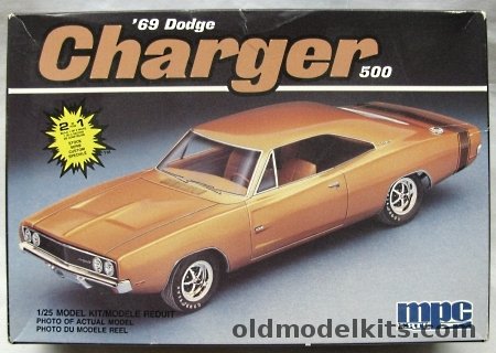 MPC 1/25 1969 Dodge Charger 500, 6284 plastic model kit